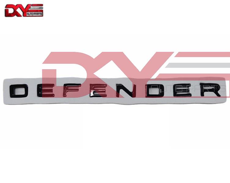 LR130733 ARKA YAZI (DEFENDER)(İNCE)(SİYAH) NEW DEFENDER